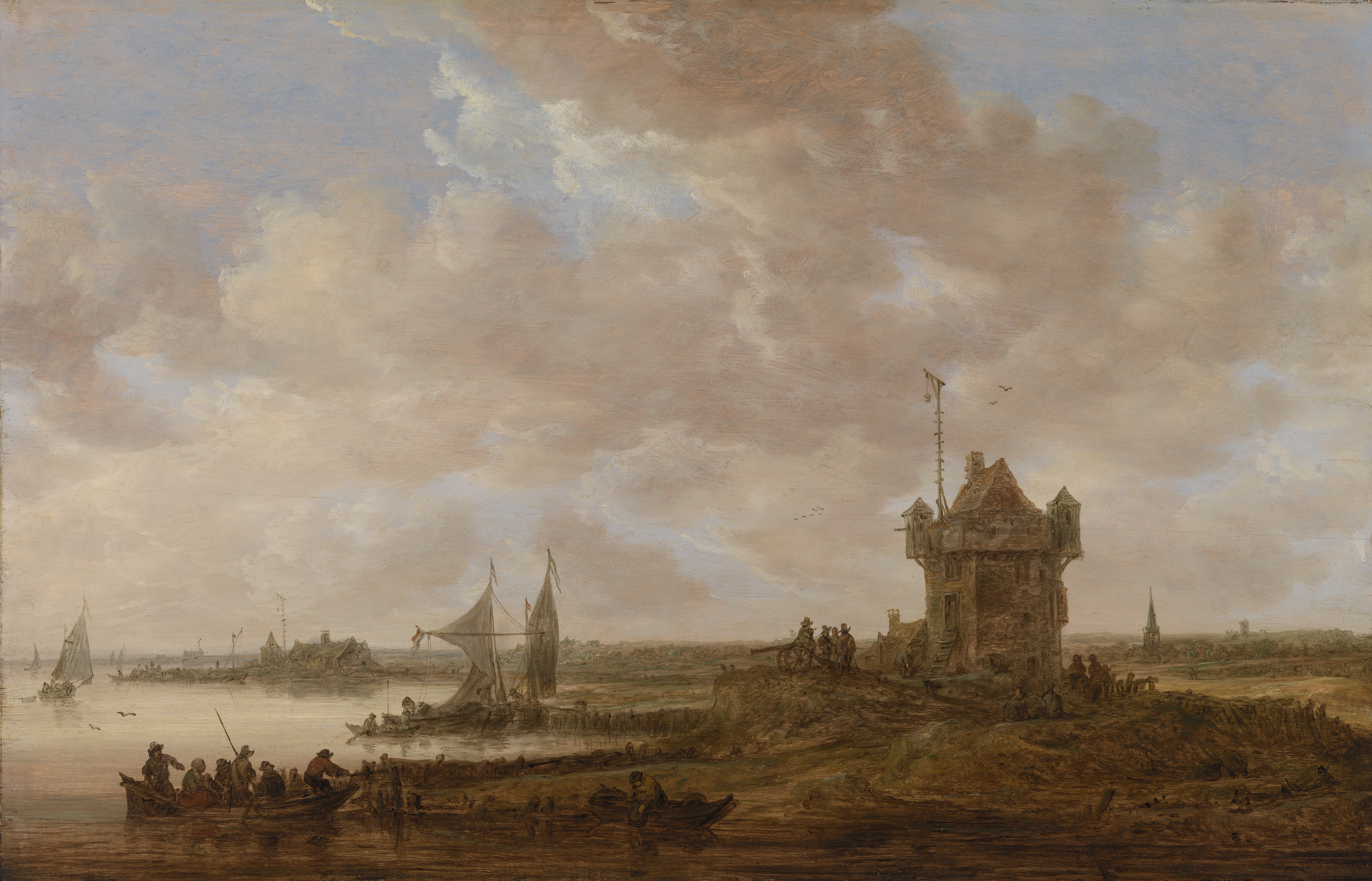 Close-Looking Immersion: van Goyen’s The Square Watch-Tower
