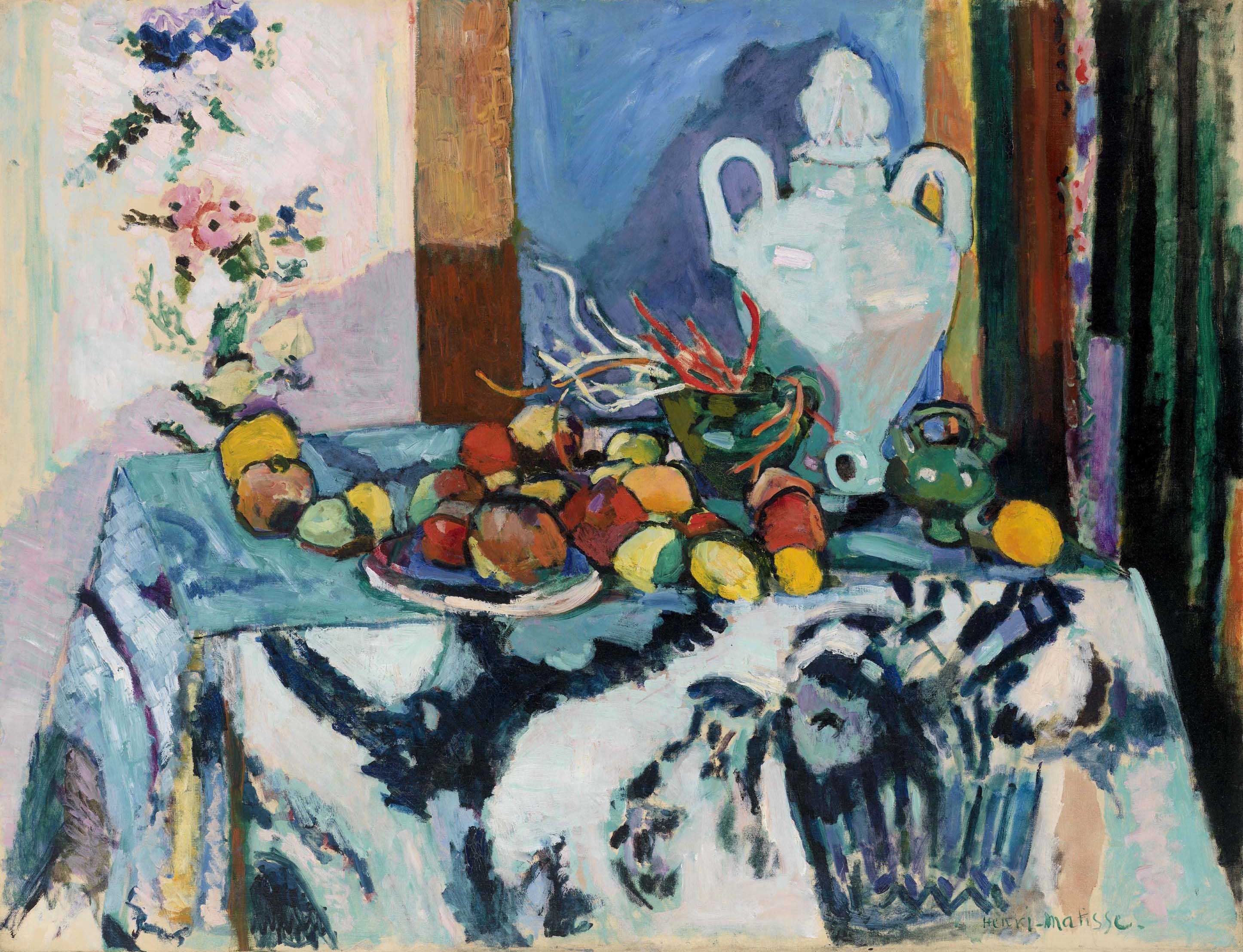 Close-Looking Immersion: Matisse’s Blue Still Life