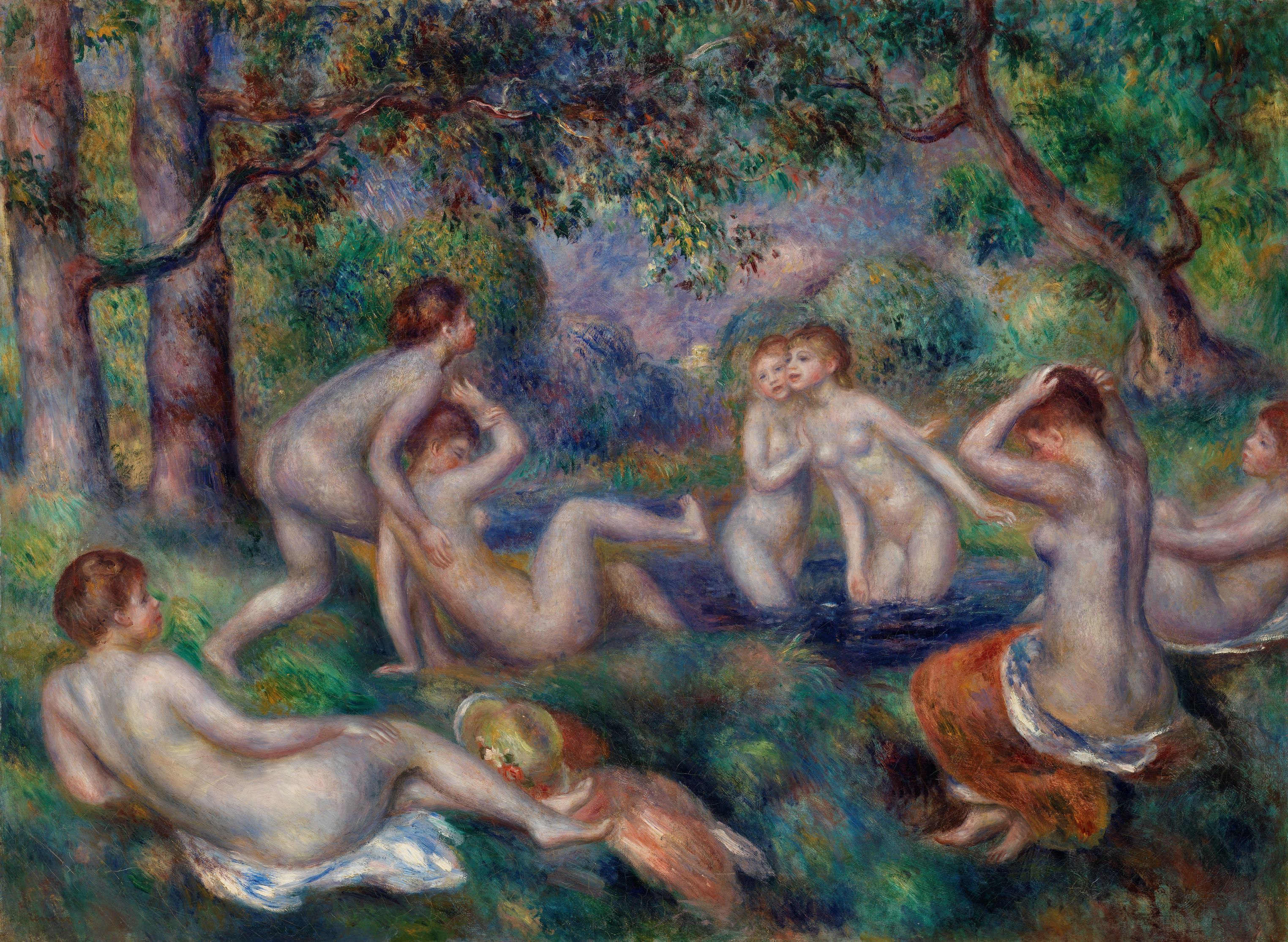 Close-Looking Immersion: Renoir’s Bathers in the Forest
