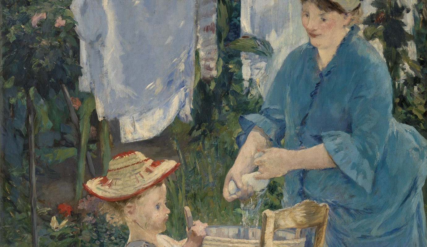 Close-Looking Immersion: Manet’s Laundry